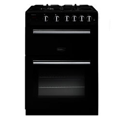 Rangemaster Professional+ 60cm Gas Range Cooker Black
